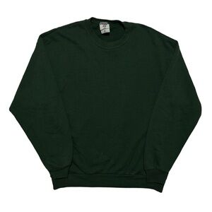Vintage 90’s Dark Green Blank Sweatshirt